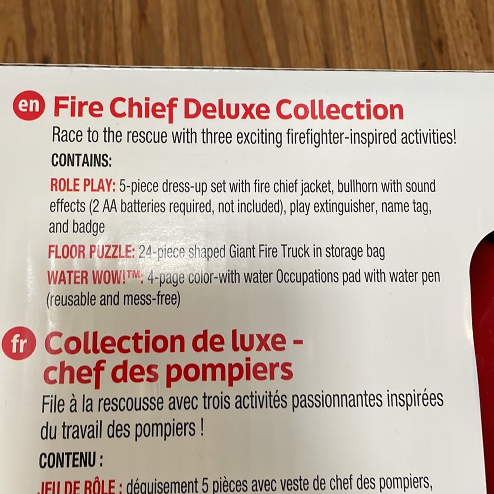 Melissa & Doug Fire Fighter Costume & Deluxe Collection - Picture 6 of 9